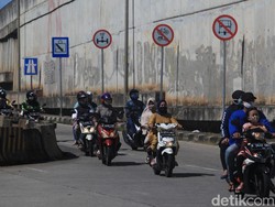 PSBB Transisi, Pemotor Berboncengan Dibolehkan Asal 1 Keluarga