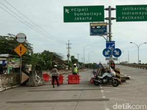 Lima Pintu Tol Arah Jakarta di Cirebon Ditutup