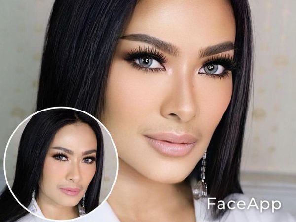 10 Artis Indonesia Ikut Tren #Oplaschallenge, Siapa Paling Bikin Pangling?