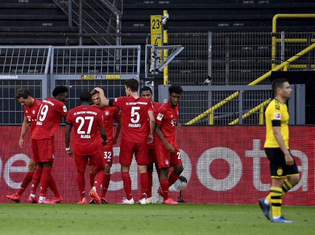 Borussia Dortmund Vs Bayern Munich: Die Roten Menang 1-0