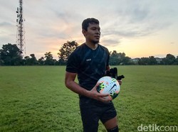 Kompetisi Ditangguhkan, Kiper PSIS Semarang Tetap Rutin Latihan