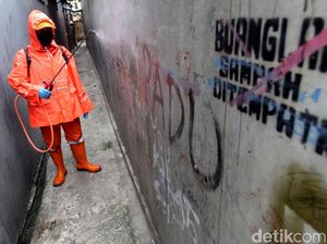 PPSU Susuri Gang Sempit Halau Corona di Ibu Kota PPSU Susuri Gang Sempit Halau Corona di Ibu Kota