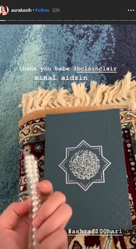 Insta Stories Aura Kasih