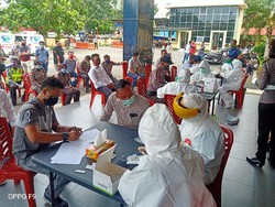 Ratusan Personel Polres Bengkulu Ikut Rapid Test Corona, Apa Hasilnya?