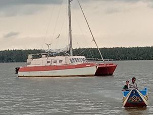 Kemenhub Selamatkan Yacht Australia yang Dirompak di Perairan OKI Sumsel