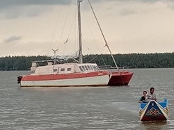 Kemenhub Selamatkan Yacht Australia yang Dirompak di Perairan OKI Sumsel