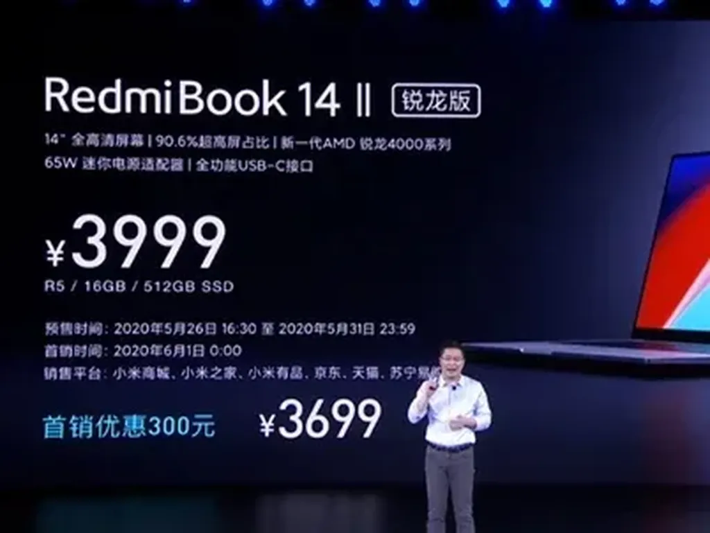 Xiaomi RedmiBook Pakai Ryzen 4000, Harganya Mulai Rp 7,8 Juta