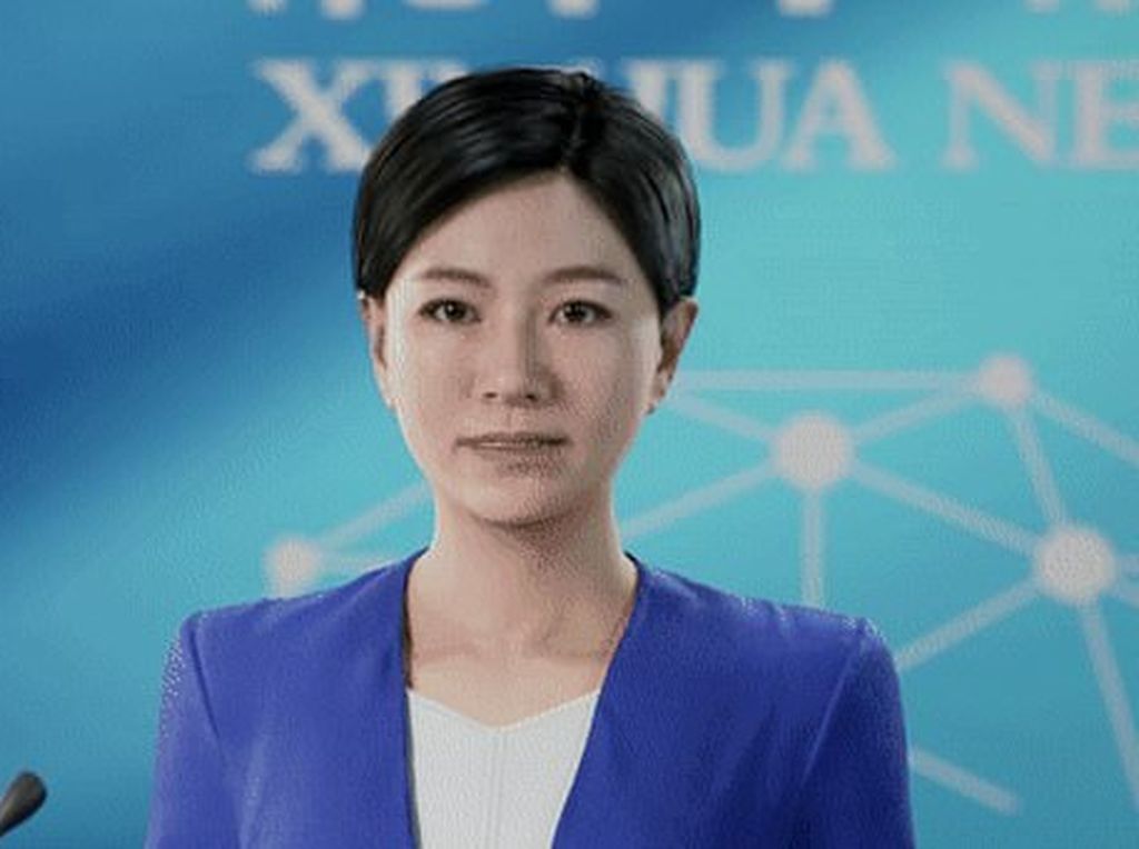 Ini Presenter Berita 3D Pertama di Dunia, Hasil Kloning Jurnalis Manusia
