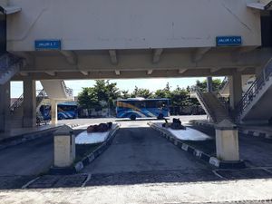 H+3 Lebaran Terminal Giwangan Yogya Sepi, Jumlah Penumpang Turun 78%
