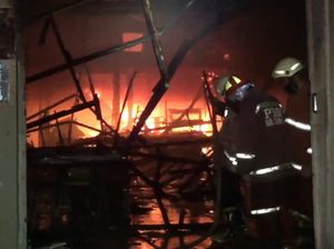 Rumah Makan di Tulungagung Ludes Terbakar, Kerugian Ditaksir Rp 150 Juta