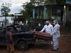 Lebih dari 50 Ribu Orang Meninggal Akibat Virus Corona di Brasil