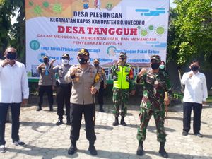 Menengok Kampung Tangguh Bojonegoro, Mampu Rapid Test dan Pemulasaran Jenazah