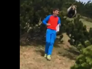 Hebat! Tenangnya Bocah 12 Tahun Kabur dari Beruang Besar