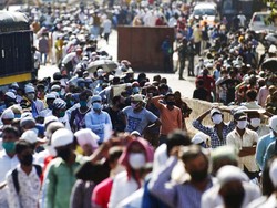 India Catat Rekor 13 Ribu Kasus Corona Sehari, Chennai Lockdown Lagi