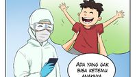 Kisah Tenaga Medis Lebaran di Tempat Karantina