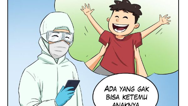 Kisah Tenaga Medis Lebaran di Tempat Karantina