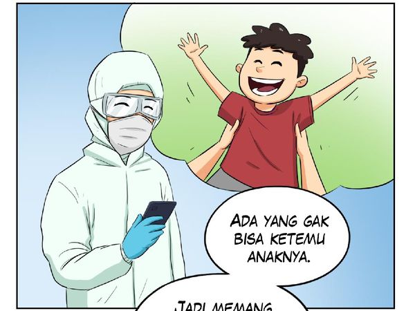 Kisah Tenaga Medis Lebaran di Tempat Karantina
