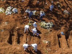 Kasus Covid-19 di Dunia Tembus 8 Juta, AS Tertinggi