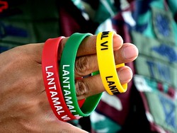 Identifikasi Risiko Corona, Personel Lantamal VI Pakai Gelang Berwarna