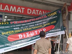 Karyawan dan Pengunjung Reaktif Rapid Test, Superindo di Pekalongan Ditutup