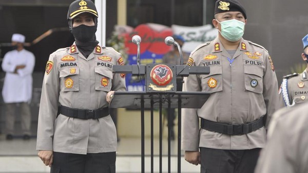 Polres Banjar pertama kalinya dipimpin seorang polwan