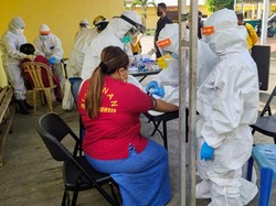 Antisipasi Penyebaran COVID-19, Tahanan Polres Bondowoso Jalani Rapid Test