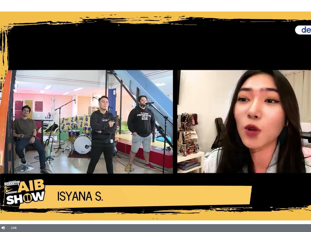 Isyana Sarasvati Tantang AIB Jamming Lagu Lexicon Isyana Sarasvati Tantang AIB Jamming Lagu Lexicon