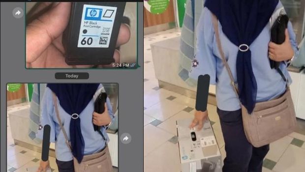 Salah beli barang