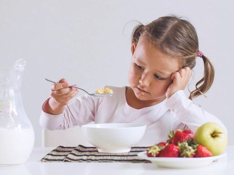 Iustrasi anak picky eater