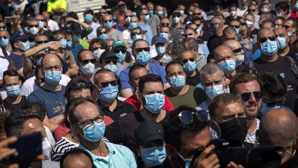 Ratusan Pekerja Nissan Demo Tolak Penutupan Pabrik di Spanyol