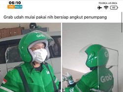 Penampakan Ojol Saat Kembali Angkut Penumpang, Motor Juga Pakai Sekat?