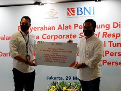 BNI Siapkan APD untuk Petugas Pos Penyalur Bantuan Sosial Tunai
