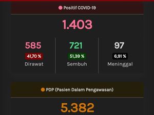 Update Corona di Jateng 29 Mei: 1.403 Positif, 758 PDP Meninggal