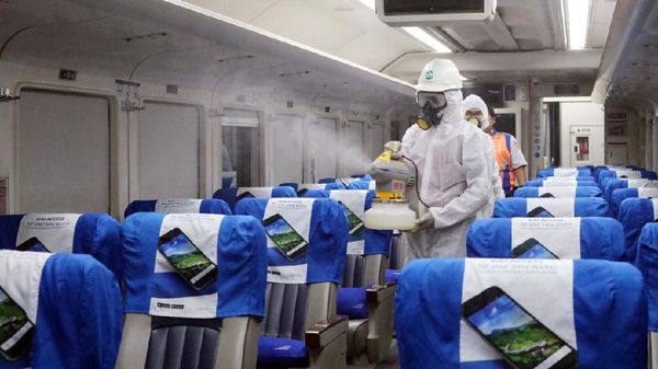 Menengok Persiapan New Normal di Kereta