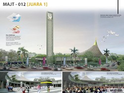 Ini Dia Desain Masjid Agung Jateng di Magelang yang Disayembarakan