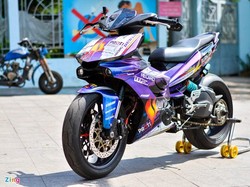 Modifikasi Yamaha MX King Pakai Part Moge, Habiskan Rp 158 Juta