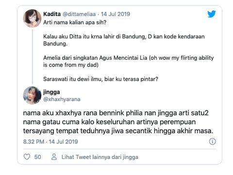 Twitter nama unik