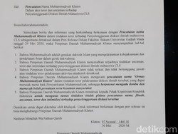 Muhammadiyah Klaten Desak Polisi Usut Pencatutan-Teror Pada Diskusi Mahasiswa