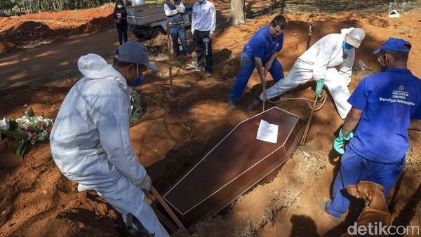 Corona Kian Mengganas di Brasil