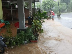 Hujan Deras, Rumah di Bengkulu Terendam Banjir