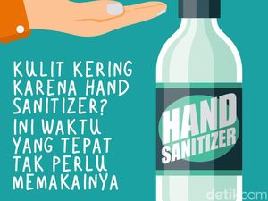 Tips Agar Kulit Tak Kering karena Keseringan Pakai Hand Sanitizer