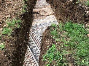 Puluhan Tahun Dicari, Lantai Mosaik Romawi Ditemukan di Kebun Anggur Italia