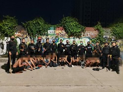 Polisi Amankan 12 Anggota Geng Motor yang Hendak Tawuran di Jakbar