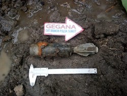 Satu Mortir Ditemukan di Areal Ladang Warga di Simalungun Sumut