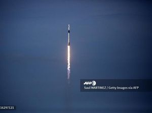 Disaksikan Presiden Trump, Misi Historis SpaceX-NASA Lepas Landas dari Florida Disaksikan Presiden Trump, Misi Historis SpaceX-NASA Lepas Landas dari Florida