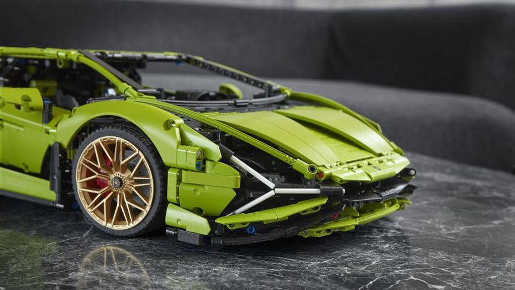 Melihat Lebih Dekat Lamborghini Sian Versi Mainan Lego