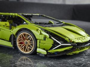 Melihat Lebih Dekat Lamborghini Sian Versi Mainan Lego