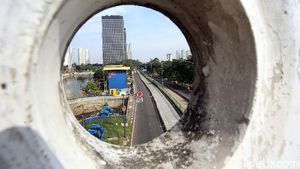 Hari Ini Ruas Jalan di Jakarta Terlihat Lengang
