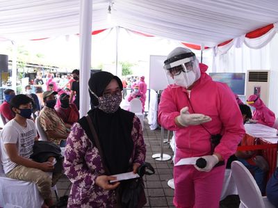 Zona Merah di Surabaya jadi Sasaran Rapid Test Massal