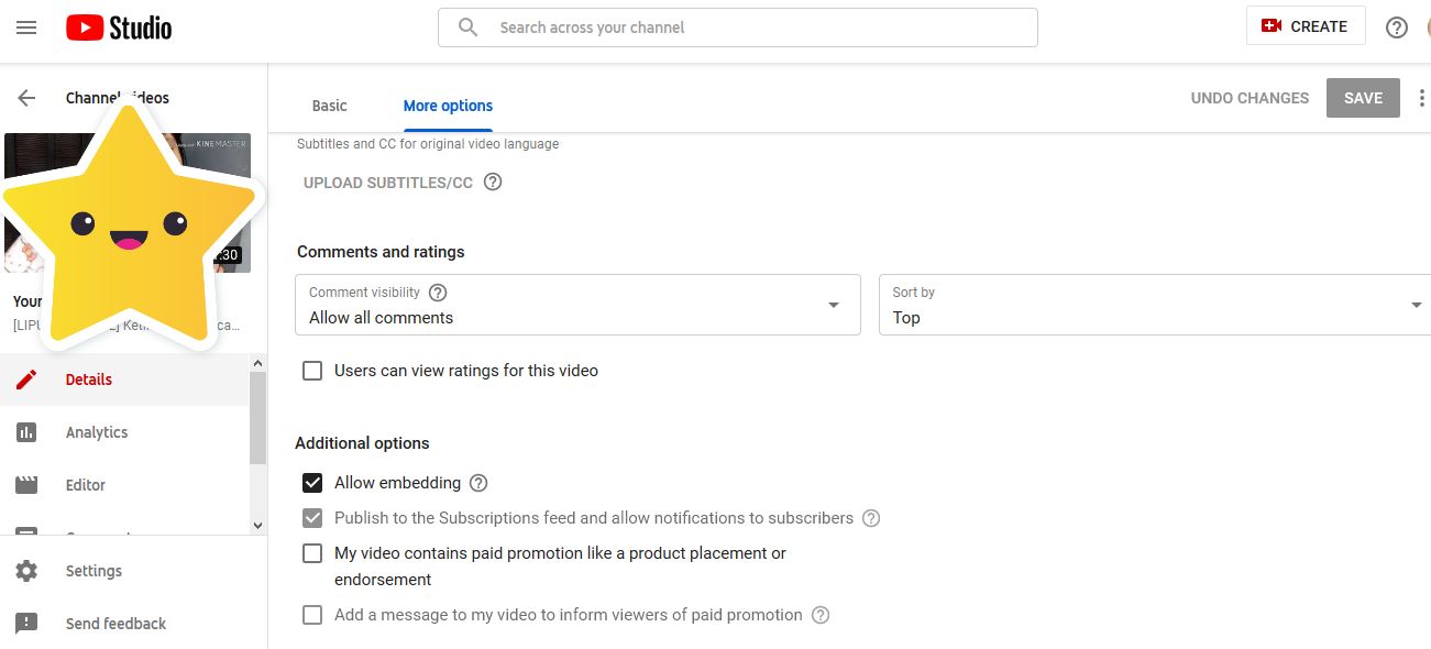 Cara Sembunyikan Angka Dislike dan Likes Video di YouTube YouTube menjadi sarana yang seru untuk menyalurkan kreativitas. Tapi ada yang bilang jari netizen lebih kejam dari ibu jari sehingga kalau upload video di YouTube sebisa mungkin disembunyikan saja deh jumlah like dan dislike-nya.